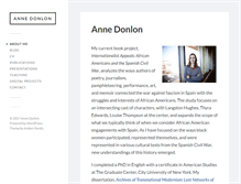 Tablet Screenshot of annedonlon.org